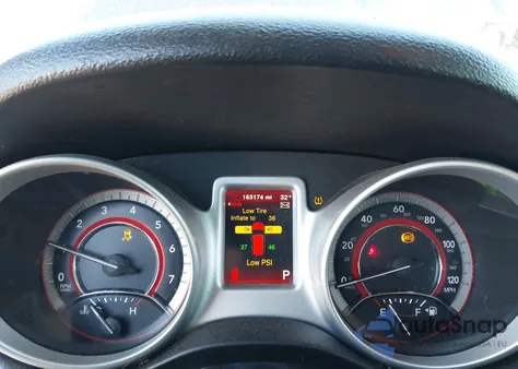 2017 Dodge Journey Se from USA, damaged, VIN 3C4PDCAB8HT524449